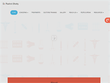 Tablet Screenshot of drrashmishetty.com